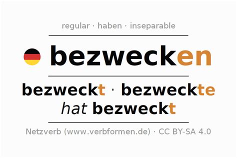 bezwecken|bezwecken translation in English 